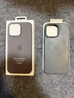 Apple純正iPhone 16 Pro Max シリコンケース ストーングレー