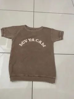 LUV YA CALI 半袖スウェット ブラウンのサムネイル