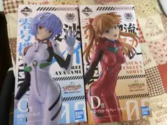 新品未開封 一番くじ エヴァンゲリオン 30th アスカ レイ フィギュア 2種