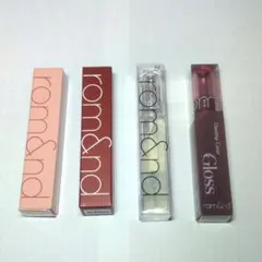 【未使用・開封有り】ロムアンド　リップ4本セット