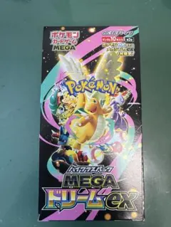 ポケモンカードゲームMEGAドリームEX未開封BOX ぺりぺりあり - メルカリ