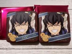 鬼滅の刃 バレンタイン 2026 ギフト缶バッジ　嘴平伊之助 ２個セット