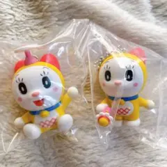 ひみつ道具もーしょん　フィギュアマスコット　ドラミ　スモールライト　タケコプター