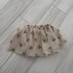 Dior ハート柄 チュールスカート ブルマ付き