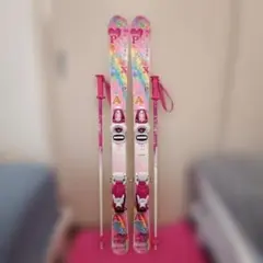KAZAMA106cm☆Hart80cm ジュニアスキーセット