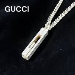 正規 GUCCI グッチ セパレートクロス ネックレス SV925 イタリア製 