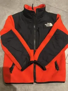 THE NORTH FACE デナリフーディー　キッズサイズ レッド/ブラック