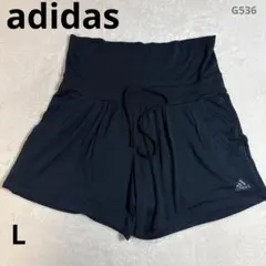 adidas/アディダス/ハイウエストスウェットショートパンツ/G536