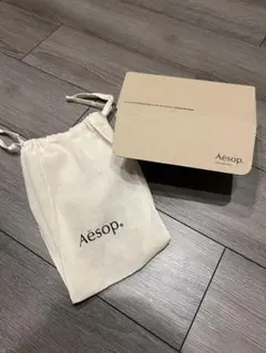 Aesop ショップ袋と箱のセット