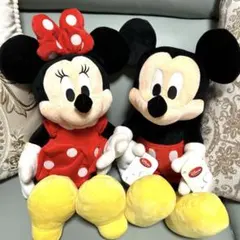 東京ディズニーランド90年特大ミッキー&ミッキー&ミニーぬいぐるみ3体