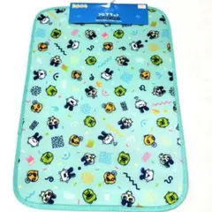 【新商品】たまごっち柄フロアマット♡ブルー 35x50cm