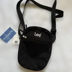 新品　Lee ミニショルダーバッグ ブラック タグ付き　防水
