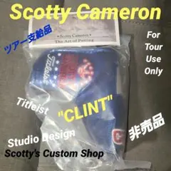 Scotty Cameron 「CLINT」 ヘッドカバー ブルー系(新作)