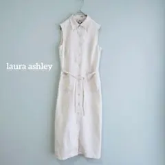 LAURA ASHLEY ノースリーブシャツ ホワイト ベスト - メルカリ