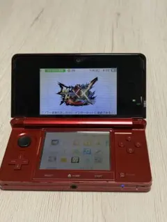 Nintendo 3DS フレアレッド ジャンク品