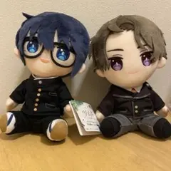 ツルネ つながりの一射 オリジナルぬいぐるみ 学生服ver. 竹早静弥 藤原愁