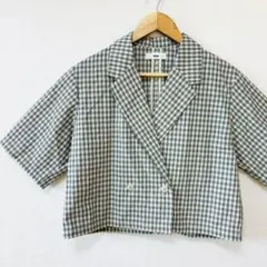 ベージュ テーラードジャケット