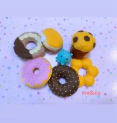 ＊ドーナツセット【A】＊ フェルト おままごと ハンドメイド