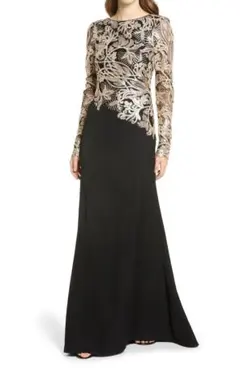 TADASHI SHOJI　ロングフォーマルドレス　「０ 」/ ７－９号程度