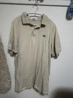 Lacoste ベージュ ポロシャツ