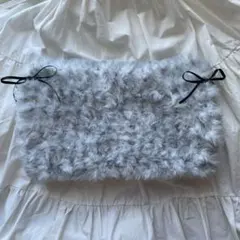 【ハンドメイド】猫耳ニット帽|リボン付き|ネコ耳|かぎ編み|編み物|ビーニー