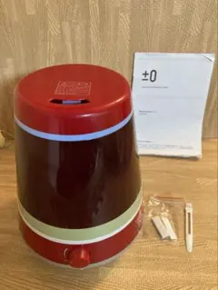 未使用 YDK あじのさと Y-2400W 赤 説明書付 - メルカリ