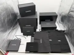 香奈兒 CHANEL 空盒・紙袋・防塵袋・緞帶 組合販售