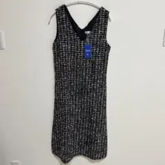 AMESUN ノースリーブ ひざ丈ワンピース