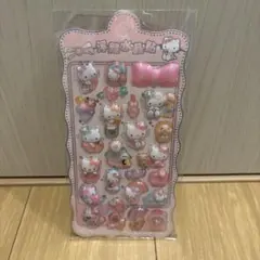 ボンボンドロップシール 立体シール キティ　サンリオ シール帳 3Dシール