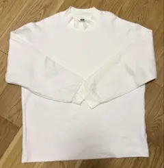 UNIQLO U モックネックプルオーバー L ダークグレー ユニクロ ユー