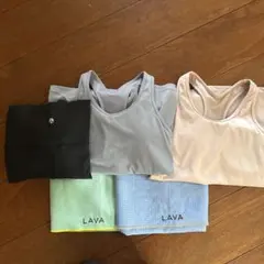 引越しの為大幅お値下げ】LAVA SUKALA ヨガ7点セット 新品2点あり