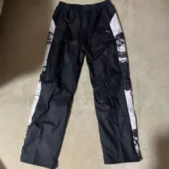 Puma レインウェア パンツ　レディース　ブラック/ホワイト