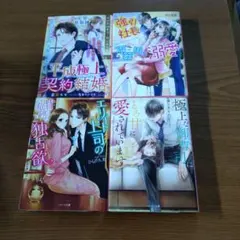 【ベリーズ文庫】エリート上司の甘く危険な独占欲　他3冊