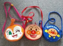 アンパンマン ドキンちゃん ショルダーバッグ3点セット