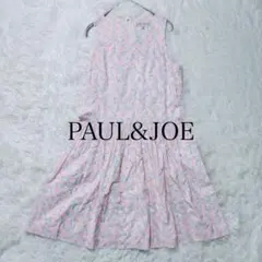 PAUL & JOE ポールアンドジョーシスター 花柄 ノースリーブワンピースのサムネイル
