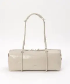 【ALTROSE】横長ロングハンドルボストンバッグ/アイボリー