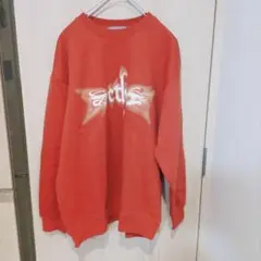 ❥♥地雷系 プリント プルオーバー 裏起毛 人気 大きい♥