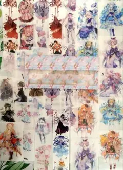 【簡易ケース付】人物マステ断捨離セット