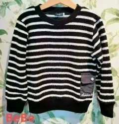 BeBe ★ ボーダー トレーナー 120cm