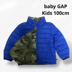 baby GAPリバーシブルジャケット　青色 キルティング　100cm