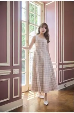 herlipto Paddington Long Dress beige - メルカリ
