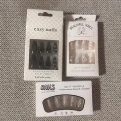 ネイルチップセット 3種