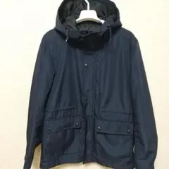 美品！GU 3WAYマウンテンパーカー ネイビーM