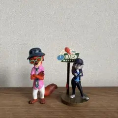 TOPTOY ズートピア2 新たなる旅立ち ニック・ジュディ フィギュア