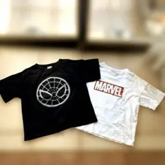 MARVEL 半袖Tシャツ 2枚セット 140cm スパイダーマンのサムネイル