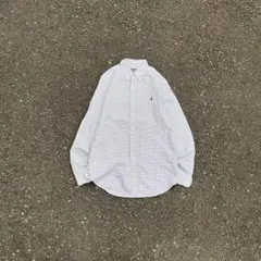 90s Polo by Ralph Lauren BDシャツ ブラックチェック