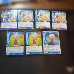 イナズマイレブン ガゼル バーン トレーディングカードセット - メルカリ