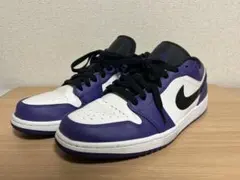 エアジョーダン1 ロー　コートパープル