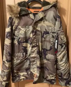 新年度セール　【極美品】XLARGE×ALPHA ダブルネームN-3B