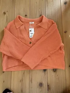 lowrys farm スキッパーショートカーディガン